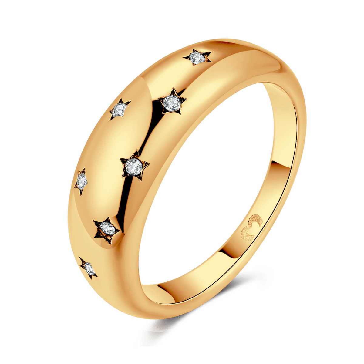 Anillo Estrellas Reflectantes - LePetiteMarie