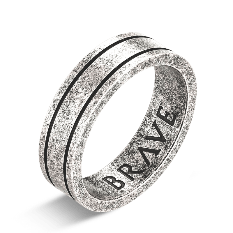 Anillo Hombre BRAVE Basalto - LePetiteMarie