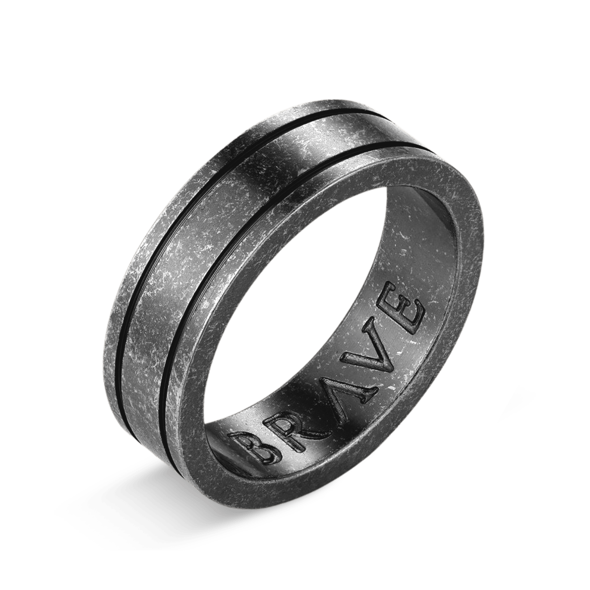Anillo Hombre BRAVE Basalto - LePetiteMarie