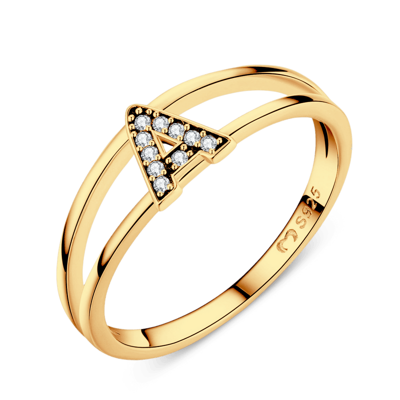 Anillo Iniciales Doradas - LePetiteMarie