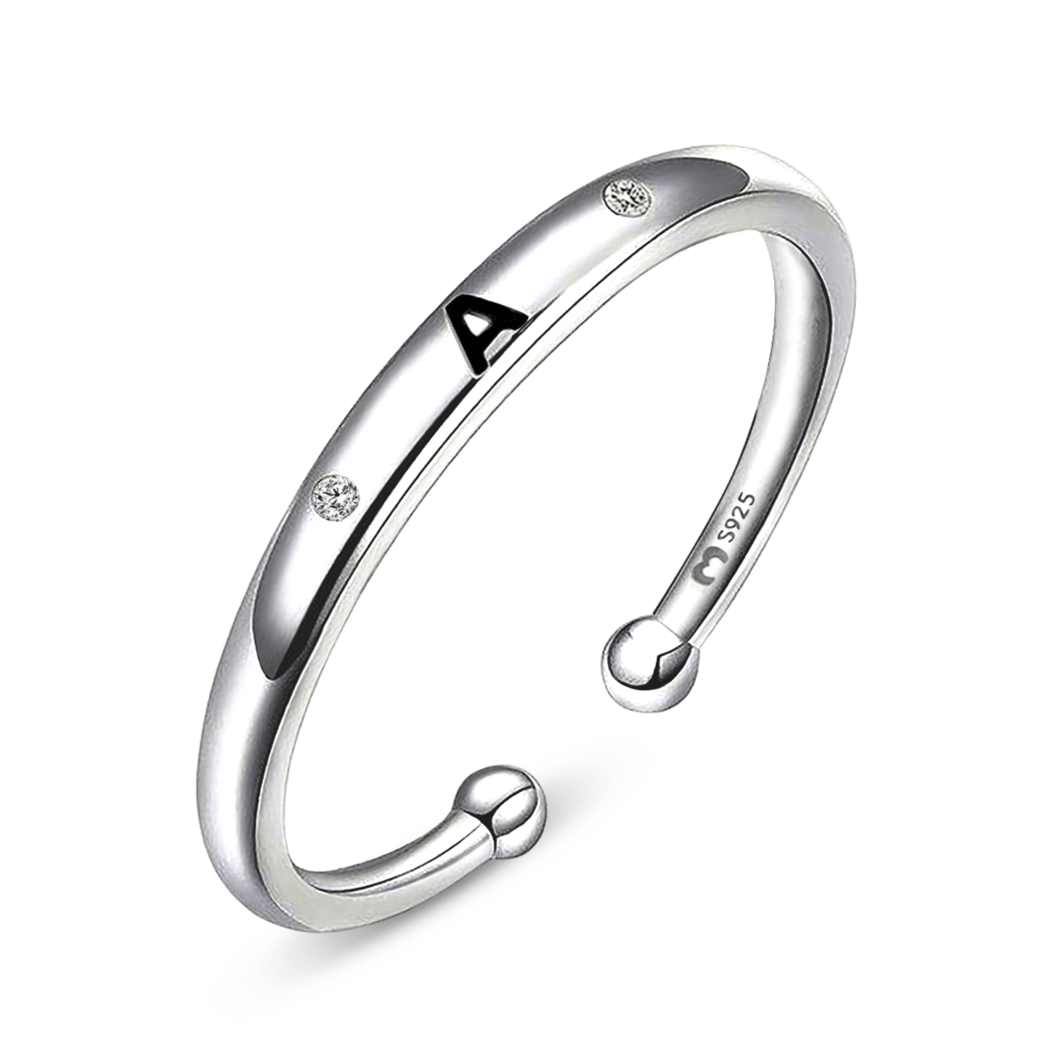 Anillo Initial Letter - LePetiteMarie