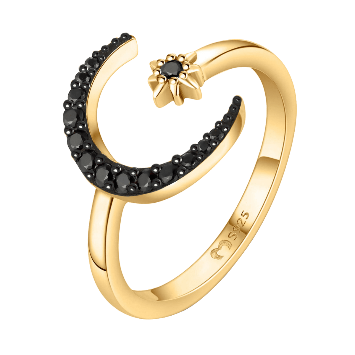 Anillo Luna Negra - LePetiteMarie
