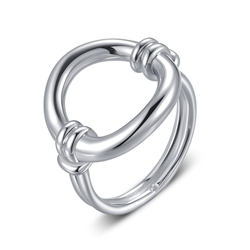 Anillo Óvalo Entrelazado - LePetiteMarie