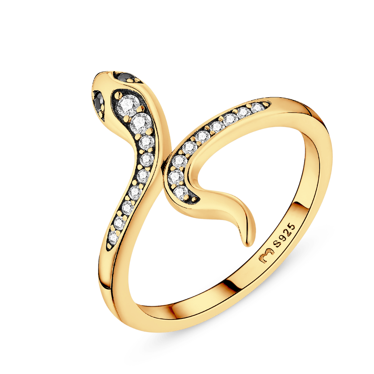 Anillo Serpiente Brillante - LePetiteMarie