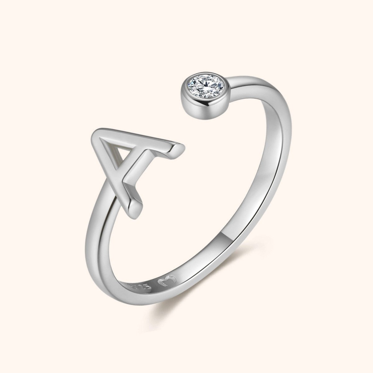 Anillo Top Letter - LePetiteMarie