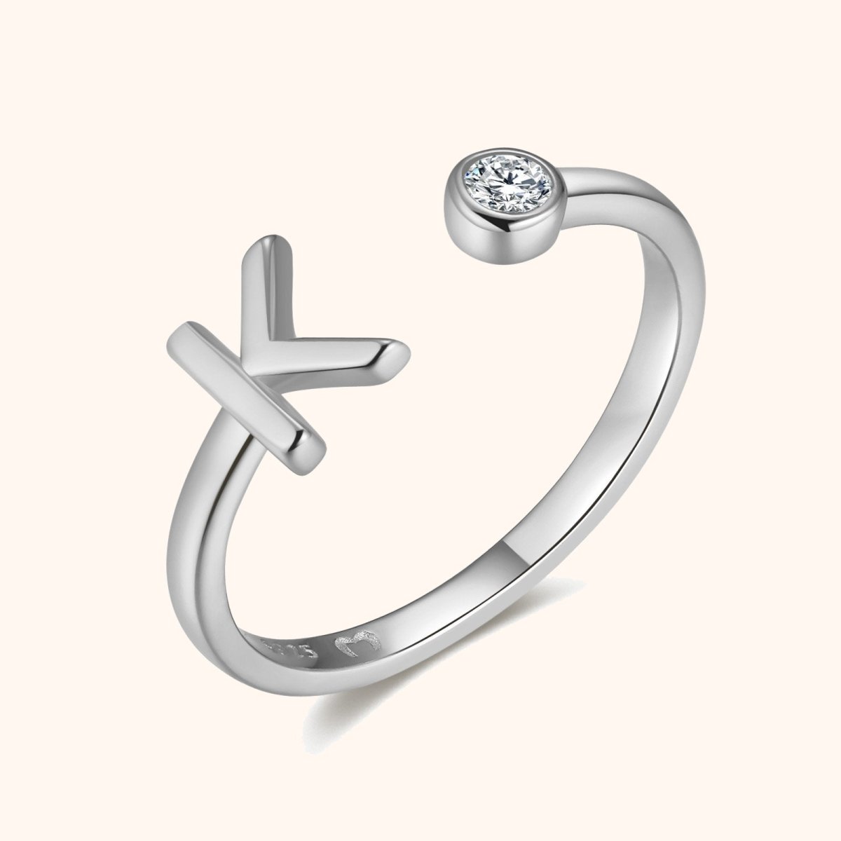 Anillo Top Letter - LePetiteMarie