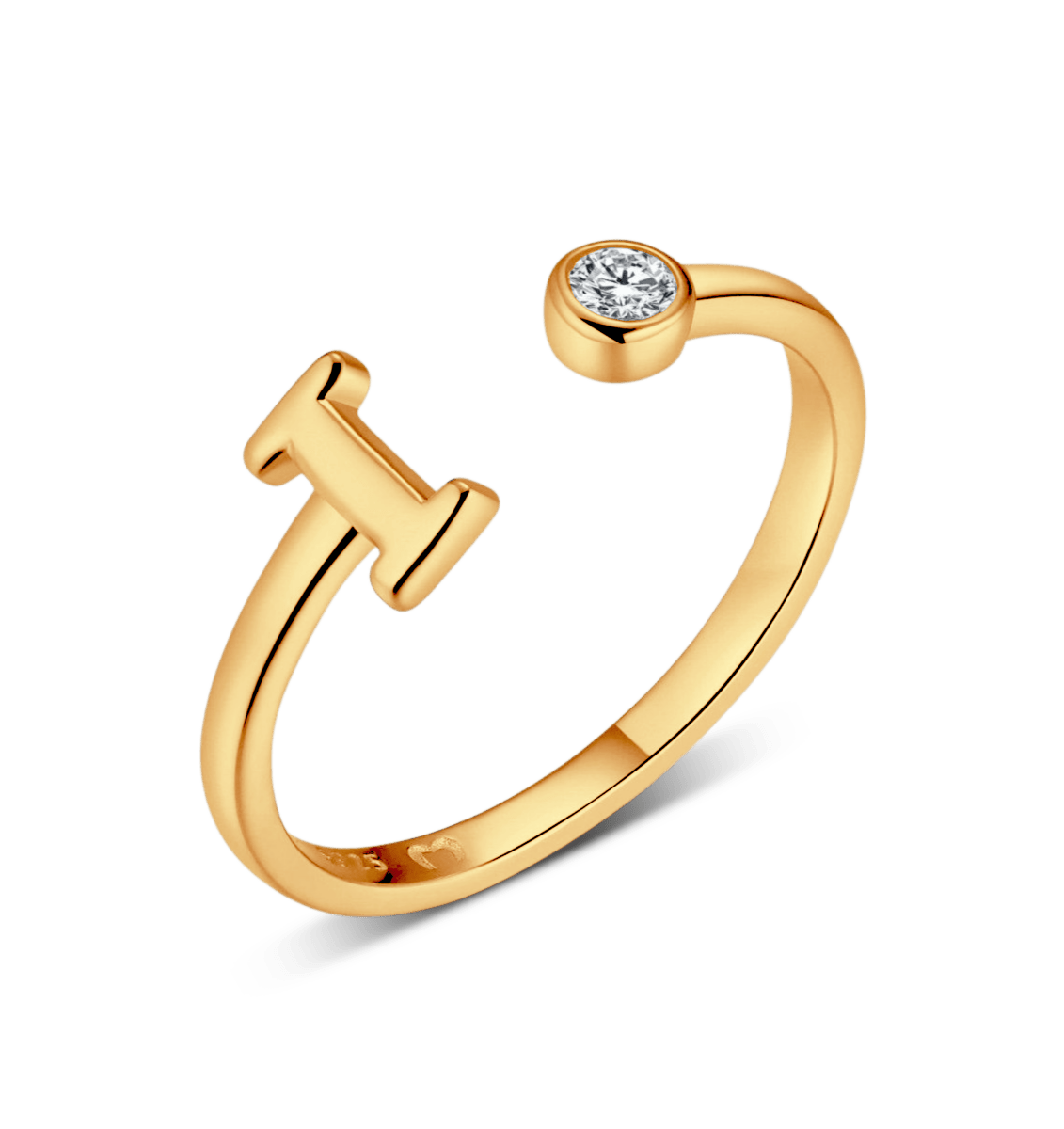Anillo Top Letter - LePetiteMarie