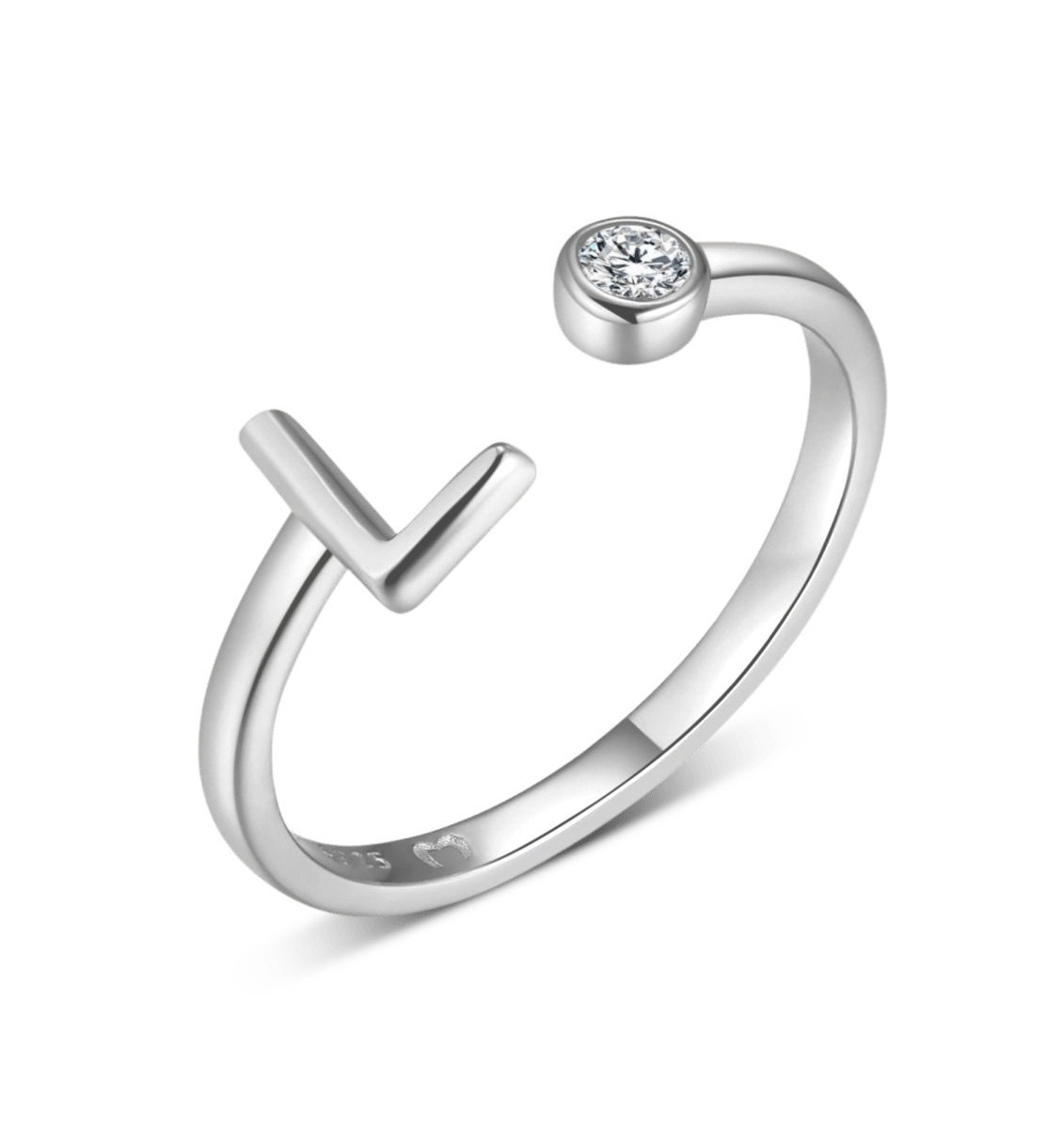 Anillo Top Letter - LePetiteMarie