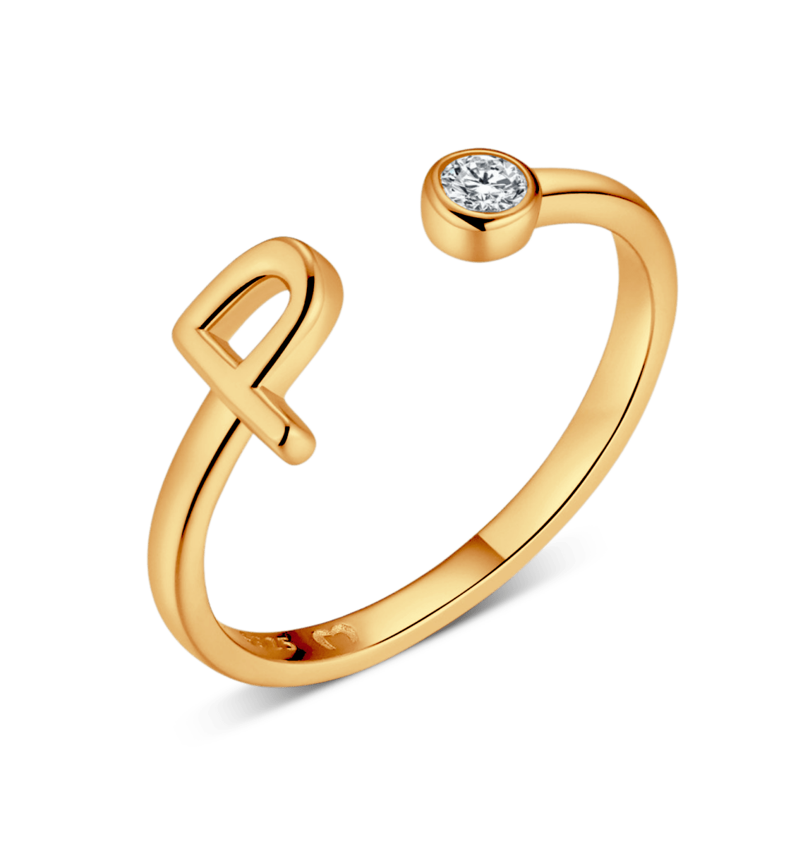 Anillo Top Letter - LePetiteMarie