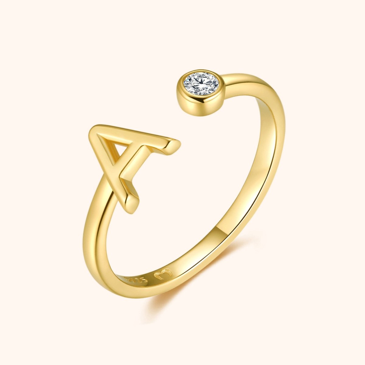 Anillo Top Letter - LePetiteMarie