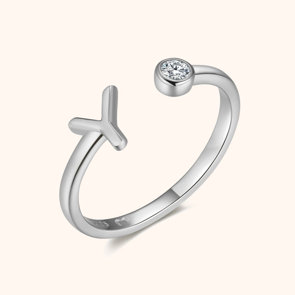 Anillo Top Letter - LePetiteMarie