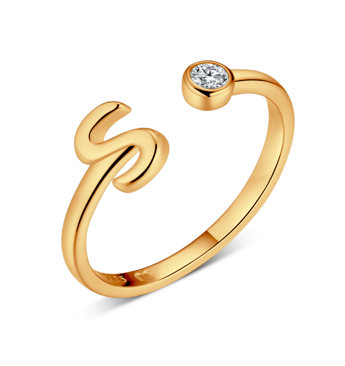 Anillo Top Letter - LePetiteMarie