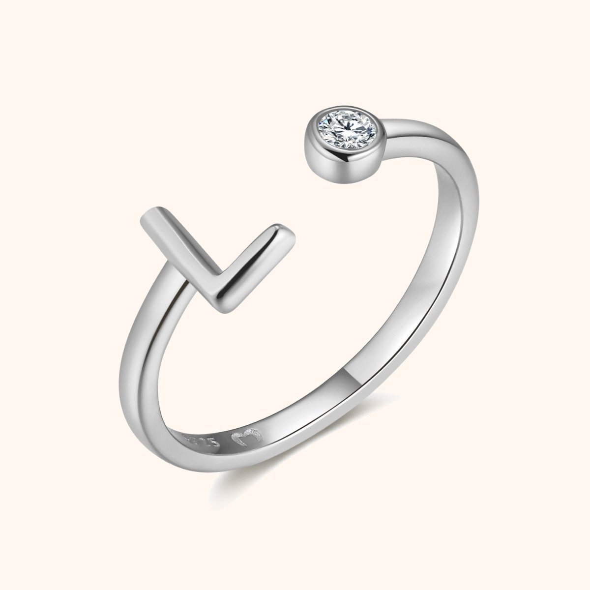 Anillo Top Letter - LePetiteMarie