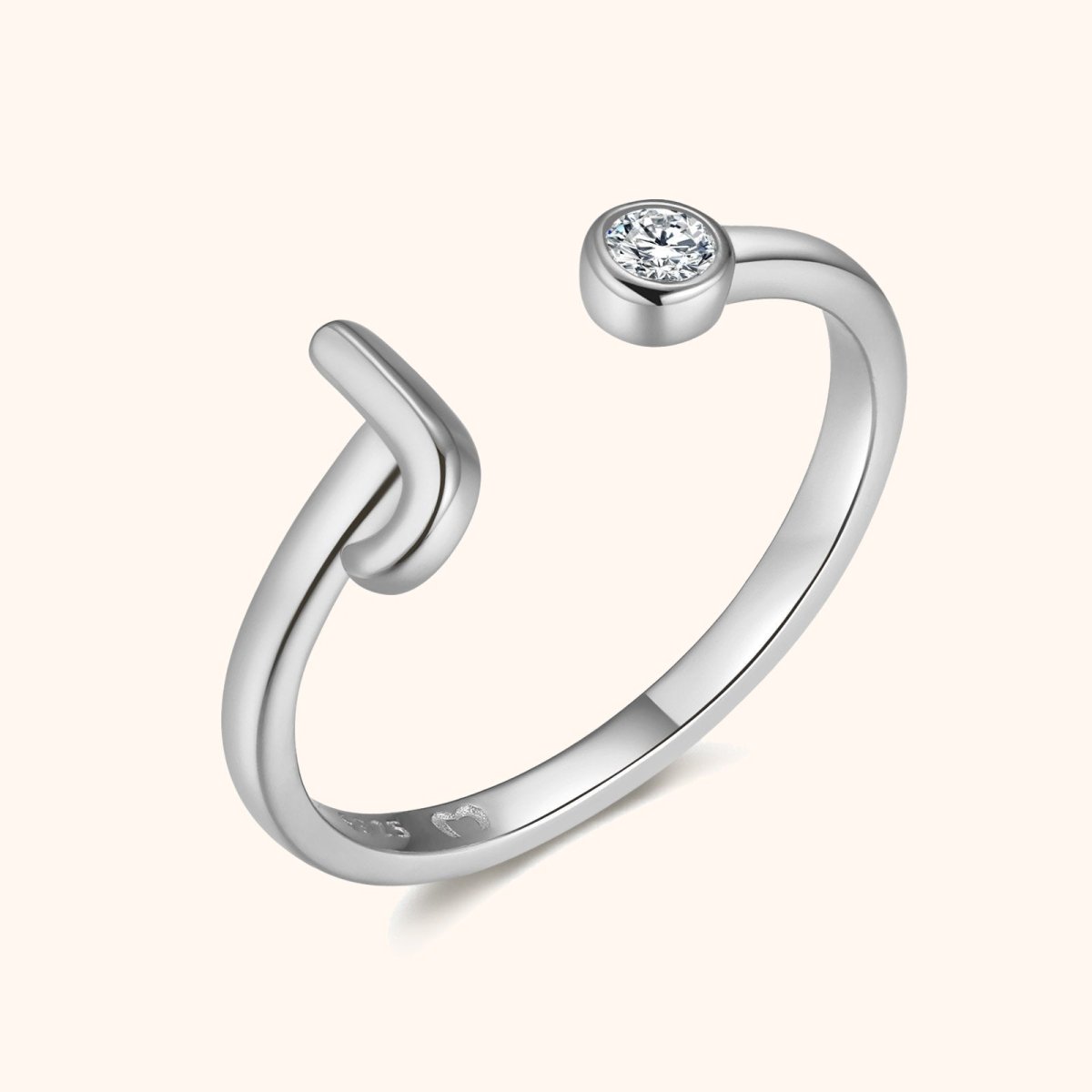 Anillo Top Letter - LePetiteMarie