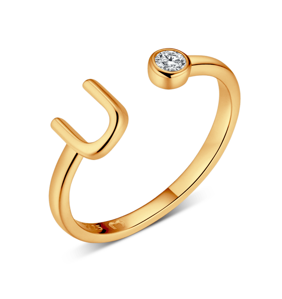 Anillo Top Letter - LePetiteMarie