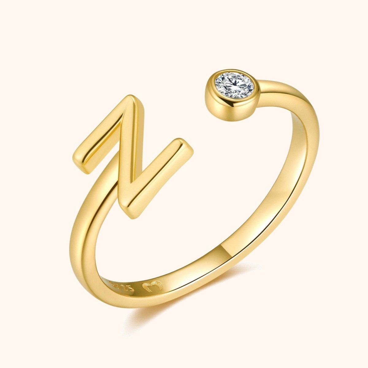 Anillo Top Letter - LePetiteMarie