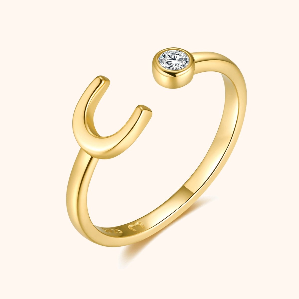Anillo Top Letter - LePetiteMarie