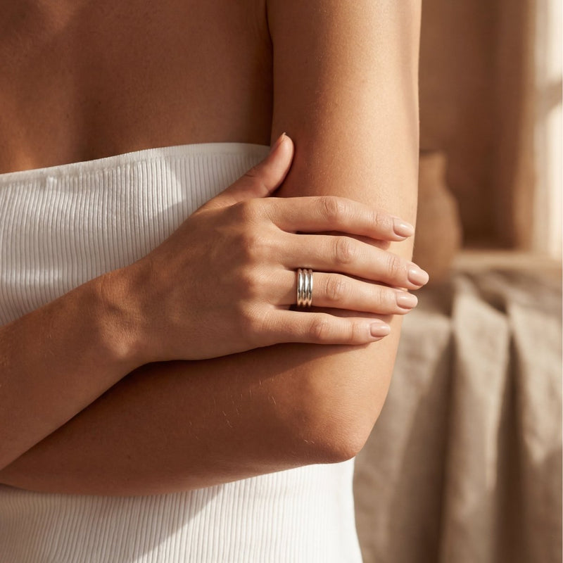 Anillo Triple Banda - LePetiteMarie