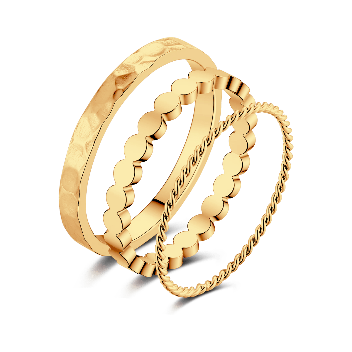 Anillo Triple Diseño - LePetiteMarie