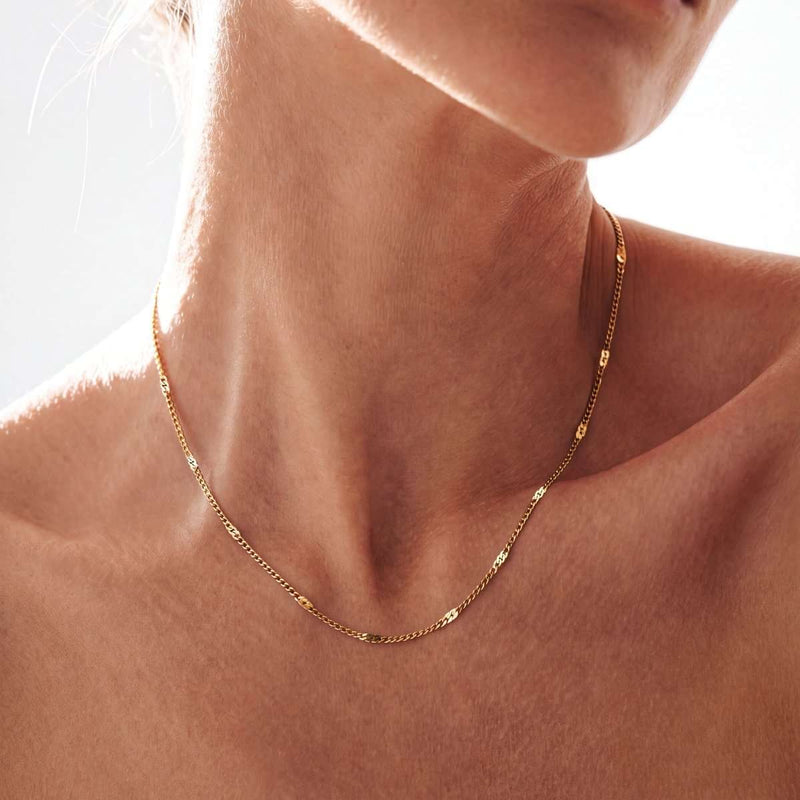 Collar Cadena Combinada