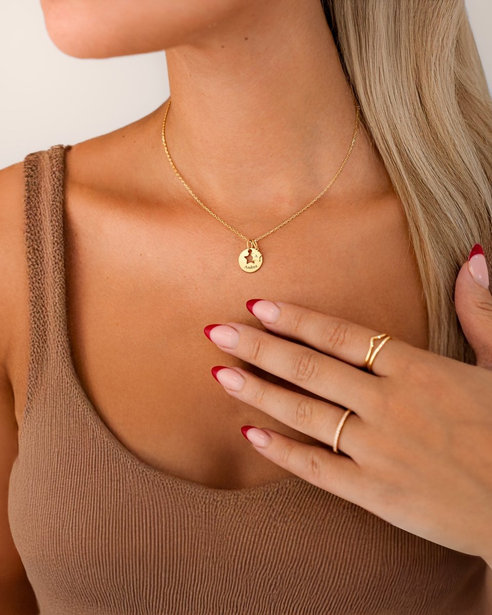 Collar Celeste - Personalizado - LePetiteMarie