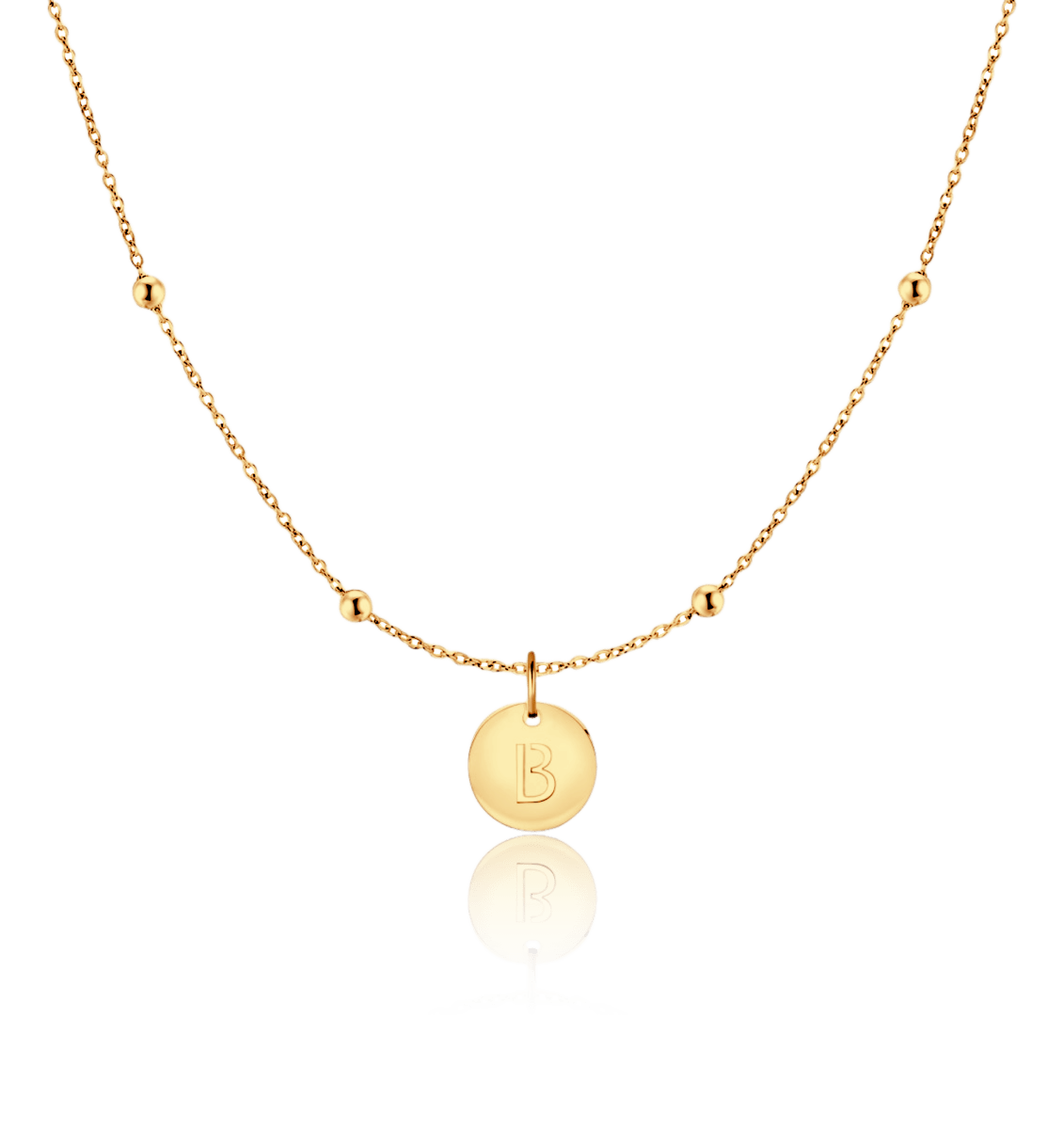 Collar Círculo Inicial - LePetiteMarie