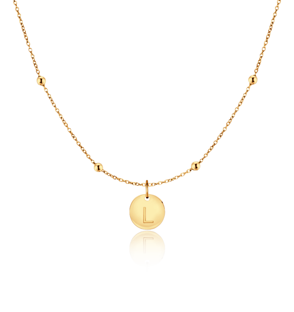 Collar Círculo Inicial - LePetiteMarie