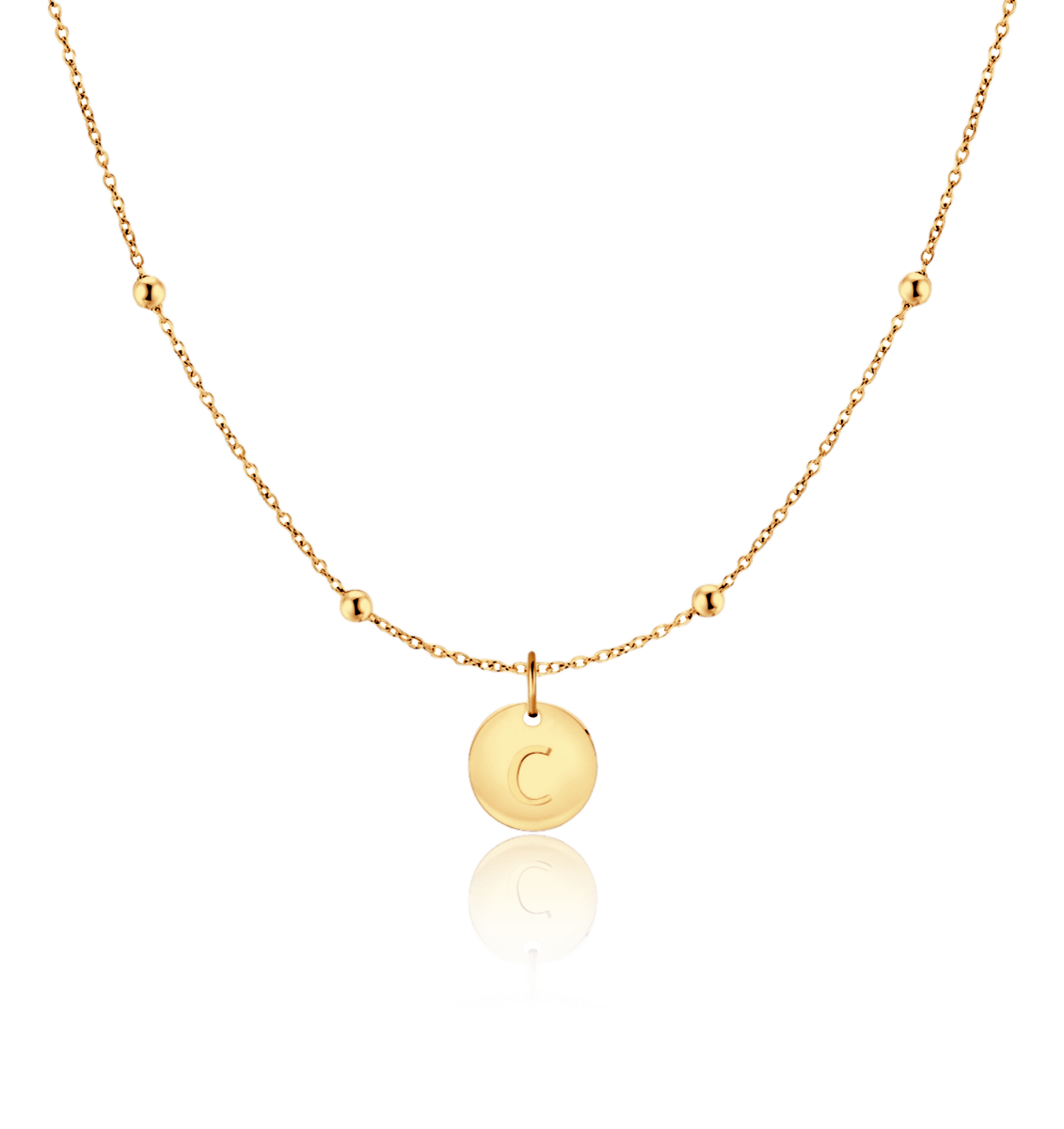 Collar Círculo Inicial - LePetiteMarie