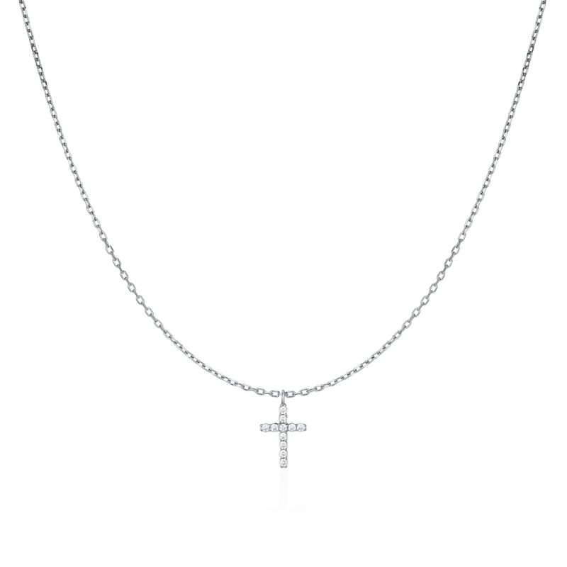 Collar Cruz de Circonitas