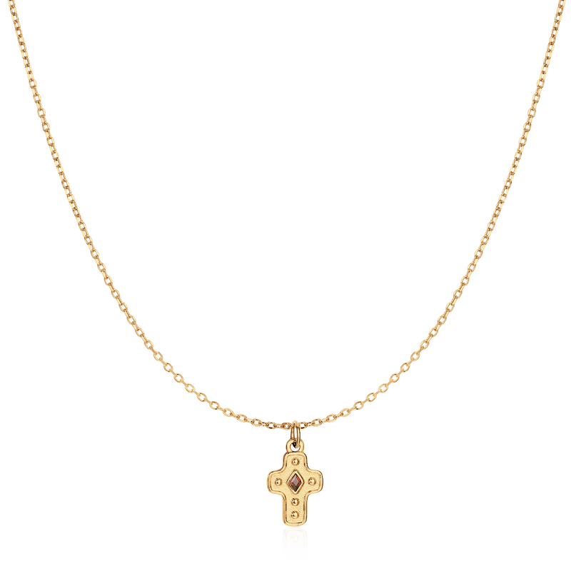Collar Cruz Diamantada - LePetiteMarie