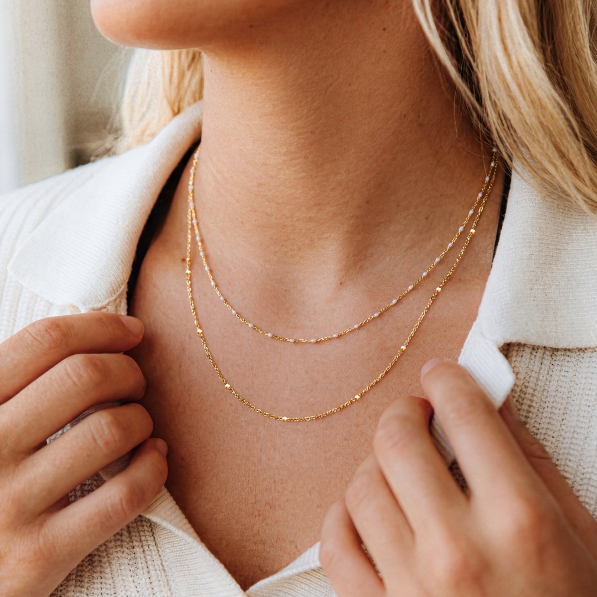 Collar Doble Cadena - LePetiteMarie