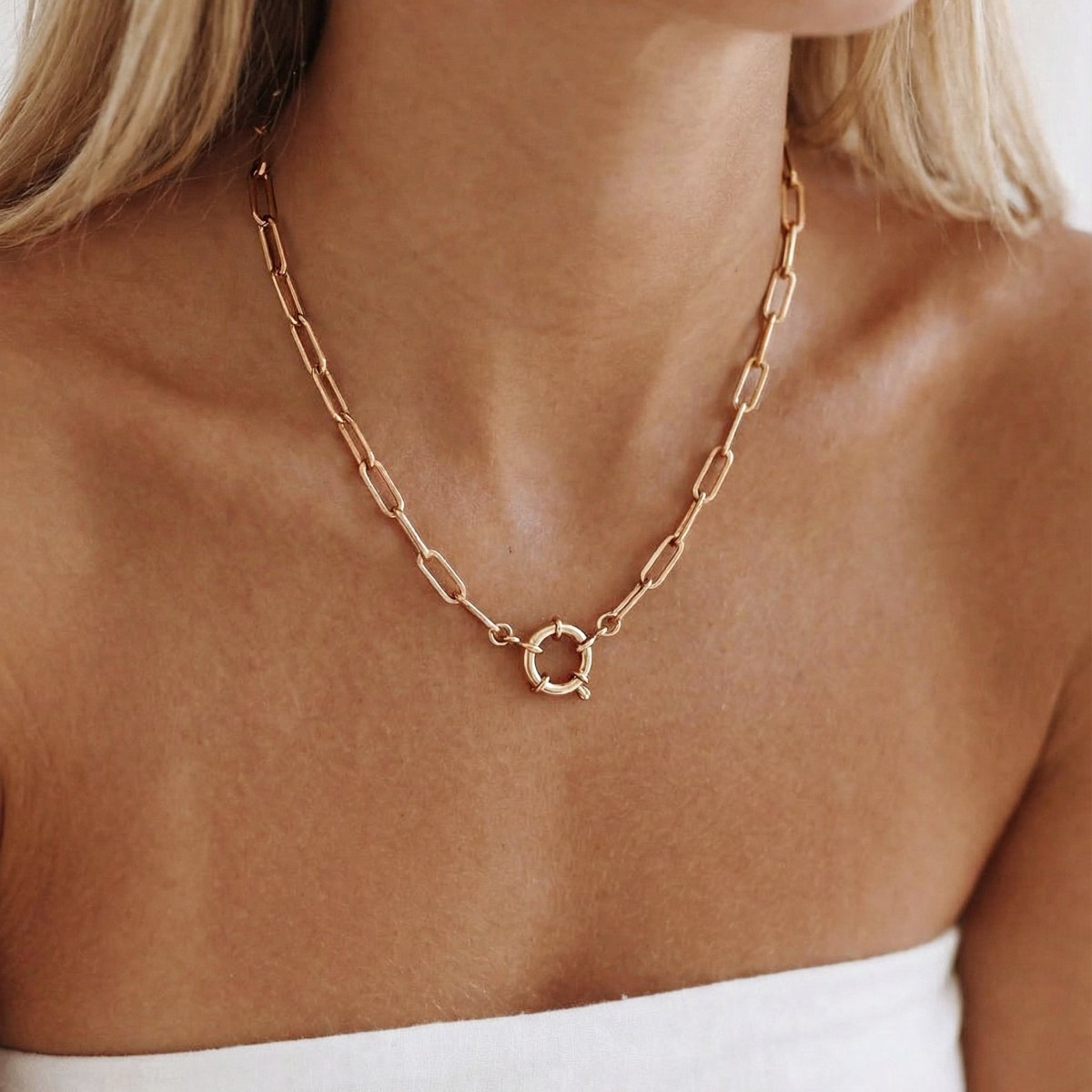 Collar Eslabones Charm - LePetiteMarie