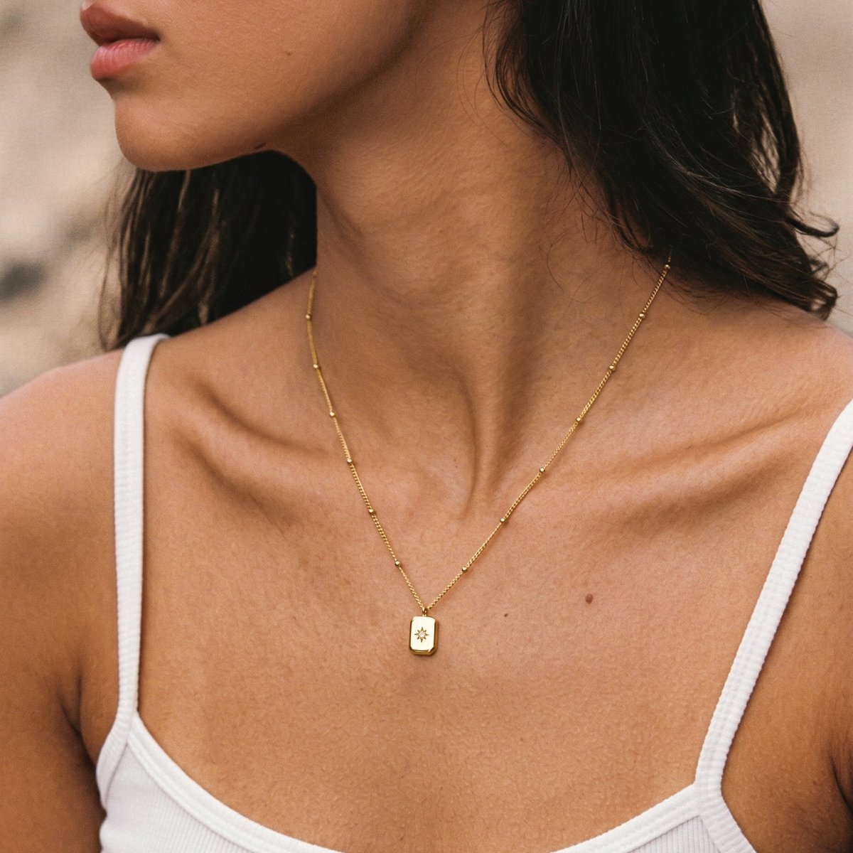 Collar Estrella Enmarcada - LePetiteMarie