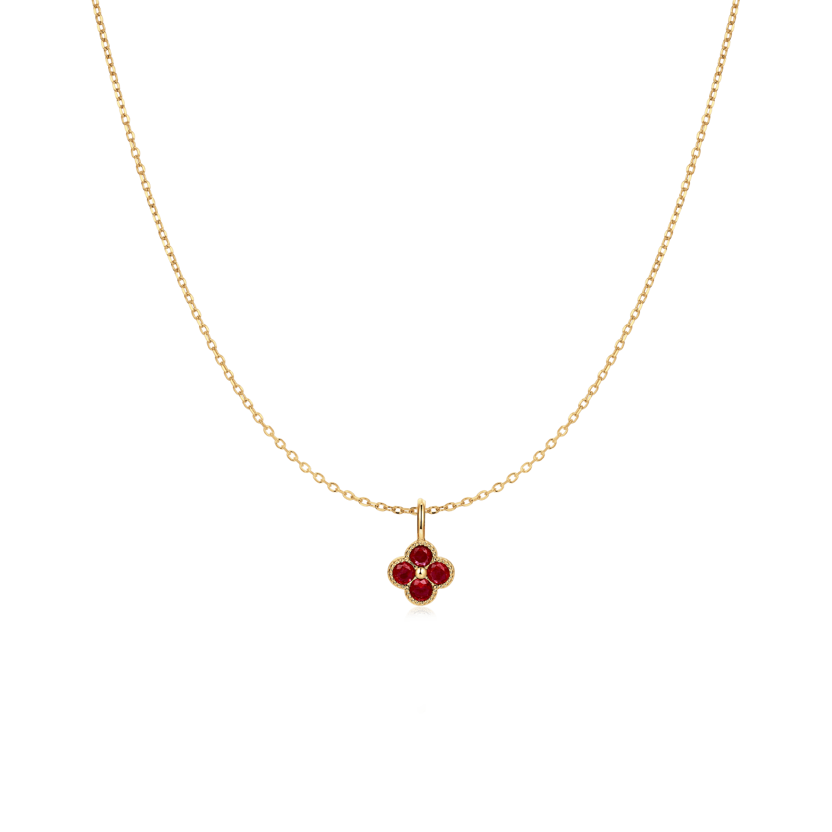 Collar Flor de Amapola - LePetiteMarie