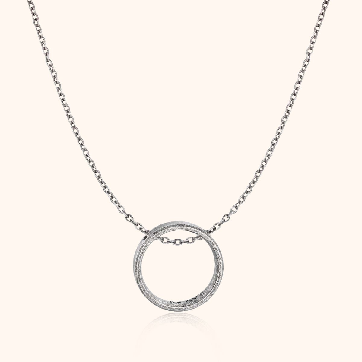Collar Hombre BRAVE Anillo Encadenado - LePetiteMarie
