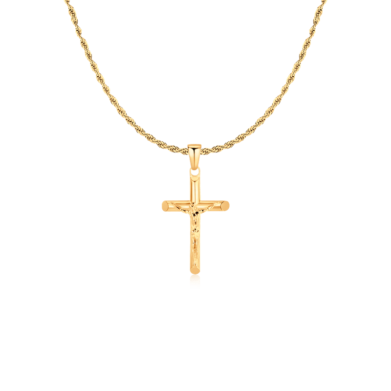 Collar Hombre BRAVE Cruz Jesucristo - LePetiteMarie