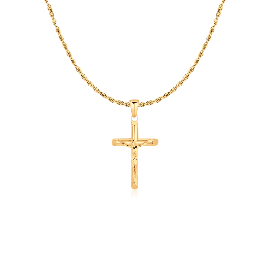 Collar Hombre BRAVE Cruz Jesucristo - LePetiteMarie