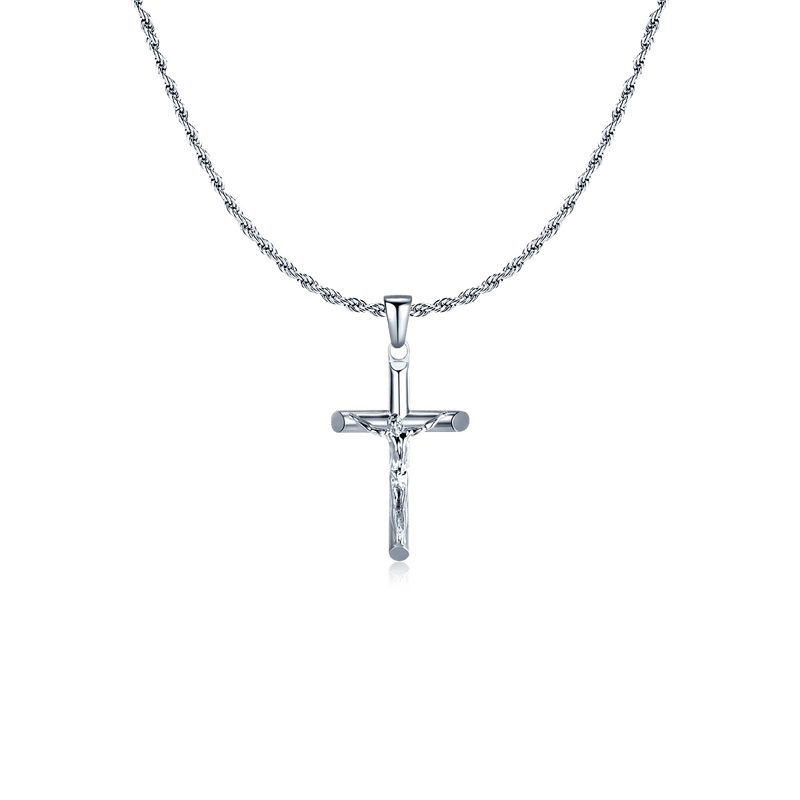 Collar Hombre BRAVE Cruz Jesucristo - LePetiteMarie