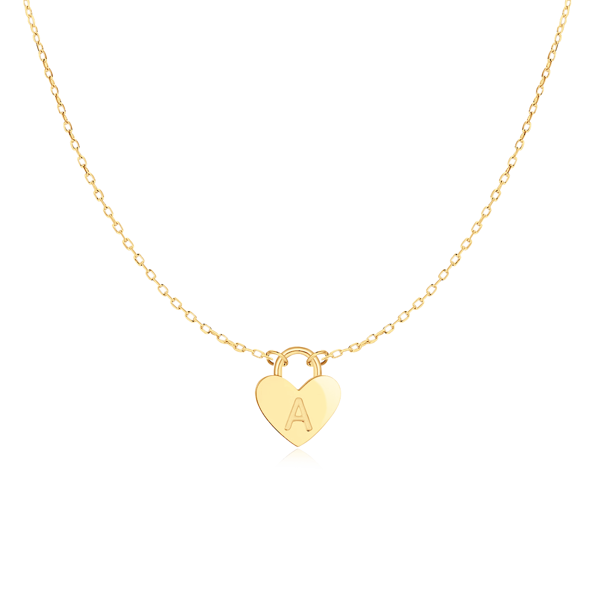 Collar Inicial Corazón - LePetiteMarie