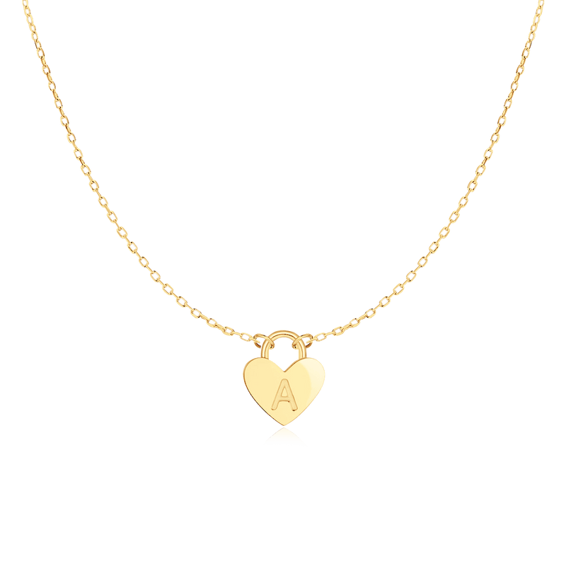 Collar Inicial Corazón - LePetiteMarie