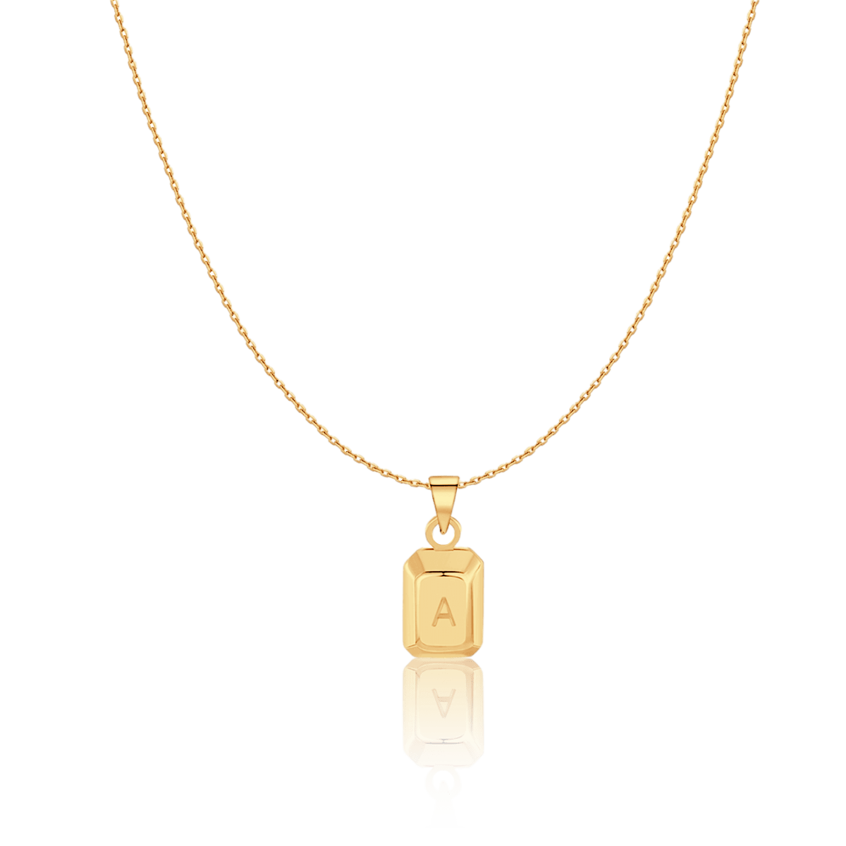 Collar Lingote Inicial - LePetiteMarie