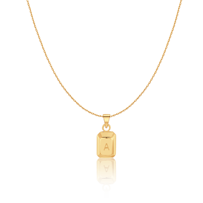 Collar Lingote Inicial - LePetiteMarie