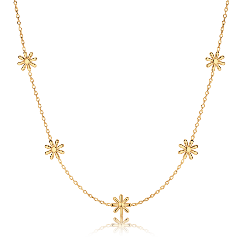 Collar Margaritas Estilizadas - LePetiteMarie