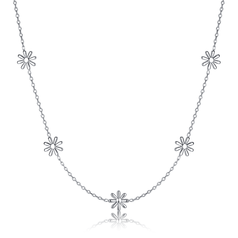 Collar Margaritas Estilizadas - LePetiteMarie