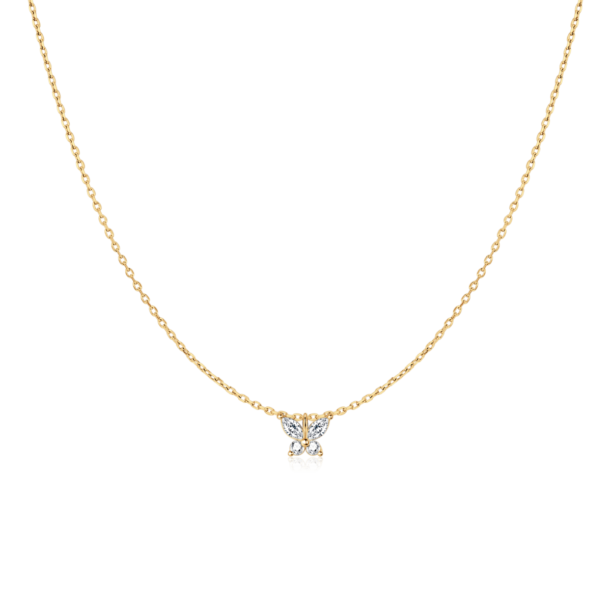 Collar Mariposa Blanca - LePetiteMarie