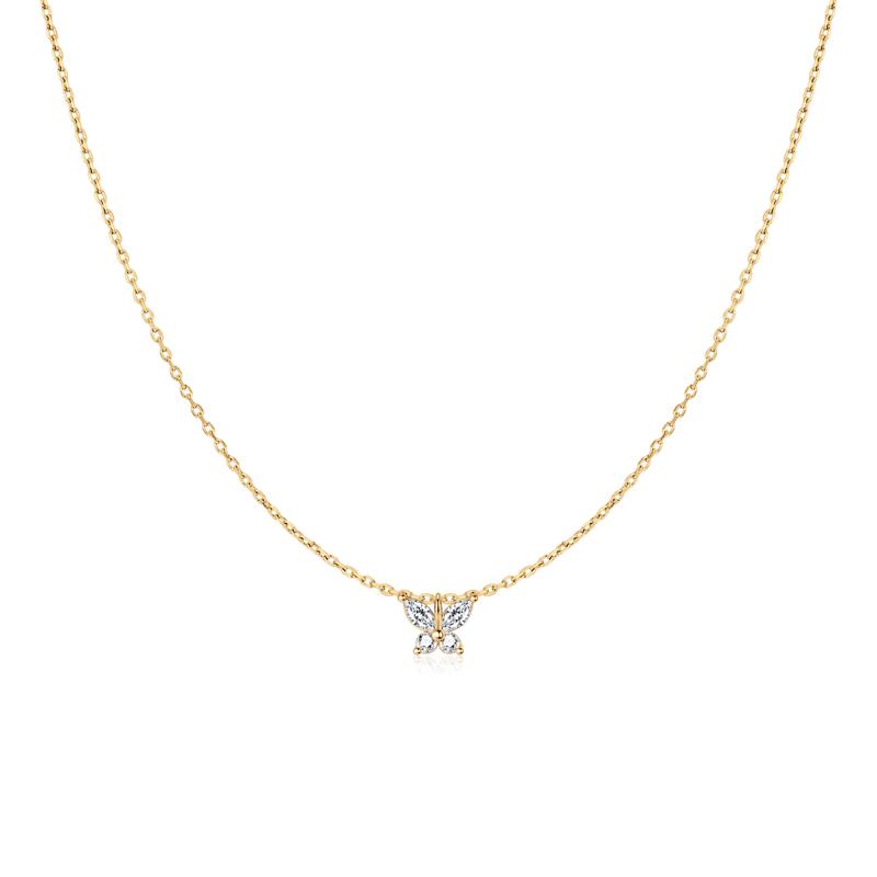 Collar Mariposa Blanca - LePetiteMarie