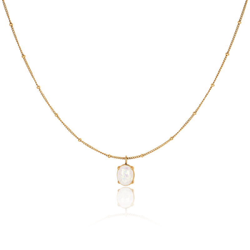 Collar Ópalo Iridiscente - LePetiteMarie