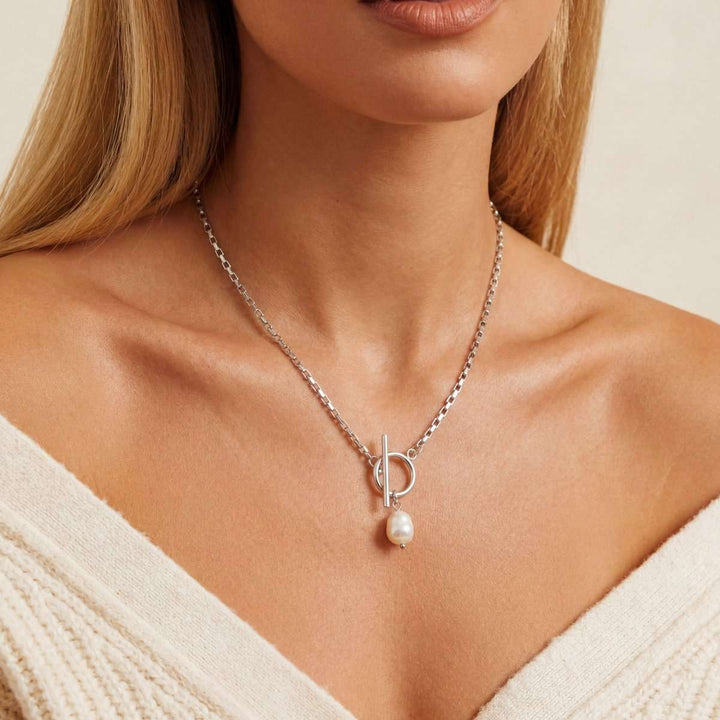 Collar Perla Frontal