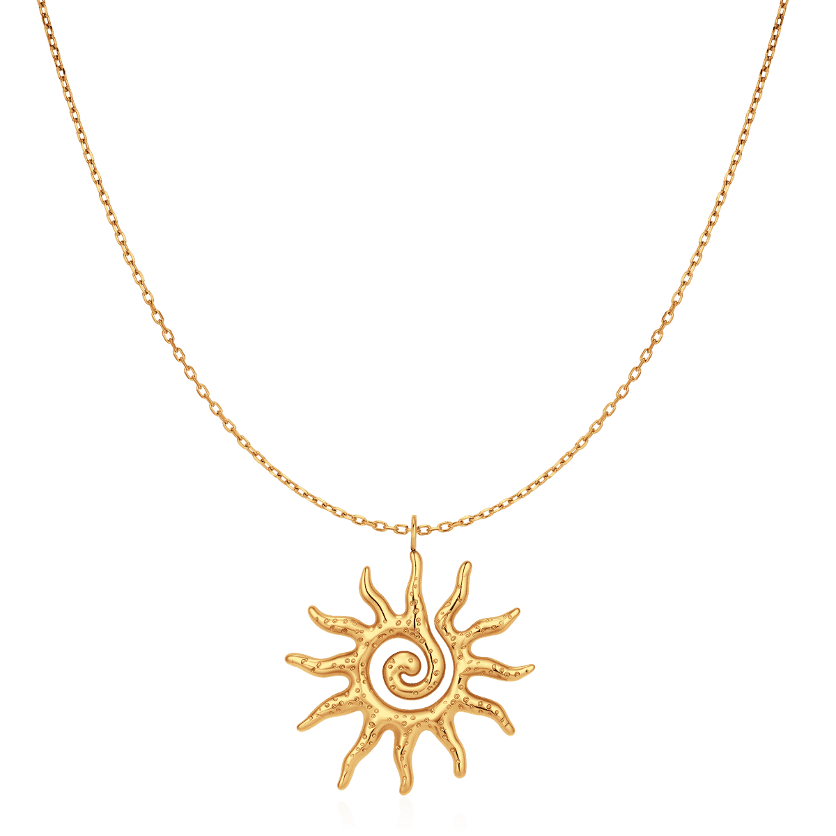 Collar Sol Espiral - LePetiteMarie