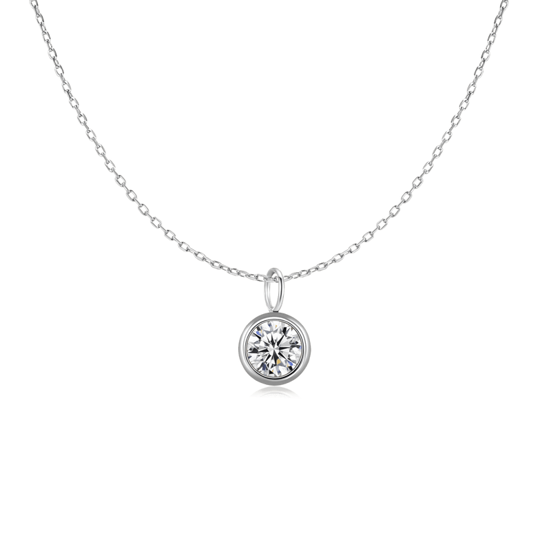 Collar Zirconia Círculo - LePetiteMarie